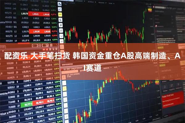 配资乐 大手笔扫货 韩国资金重仓A股高端制造、AI赛道